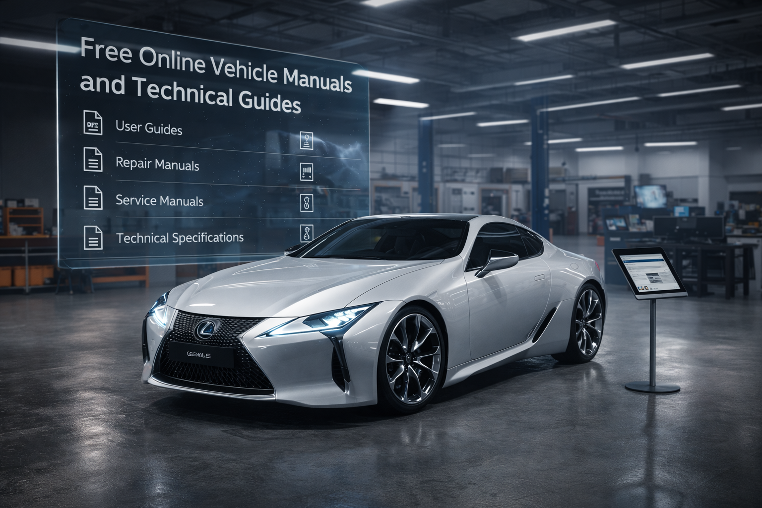 Lexus - Free Online Vehicle Manuals and Technical Guides